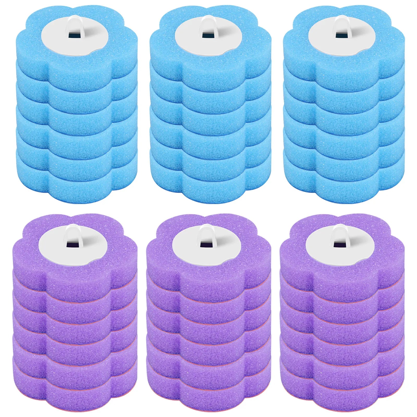 Toilet Brush Disposable Replacement Head Cleaning Kit Toilet Bowl Brush