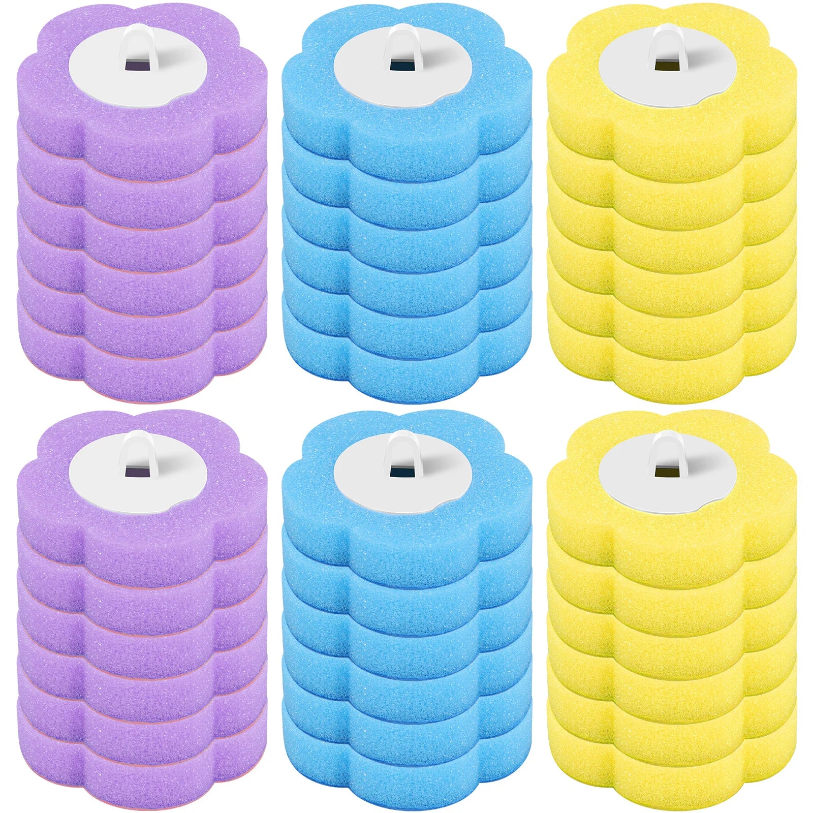 Toilet Brush Disposable Replacement Head Cleaning Kit Toilet Bowl Brush